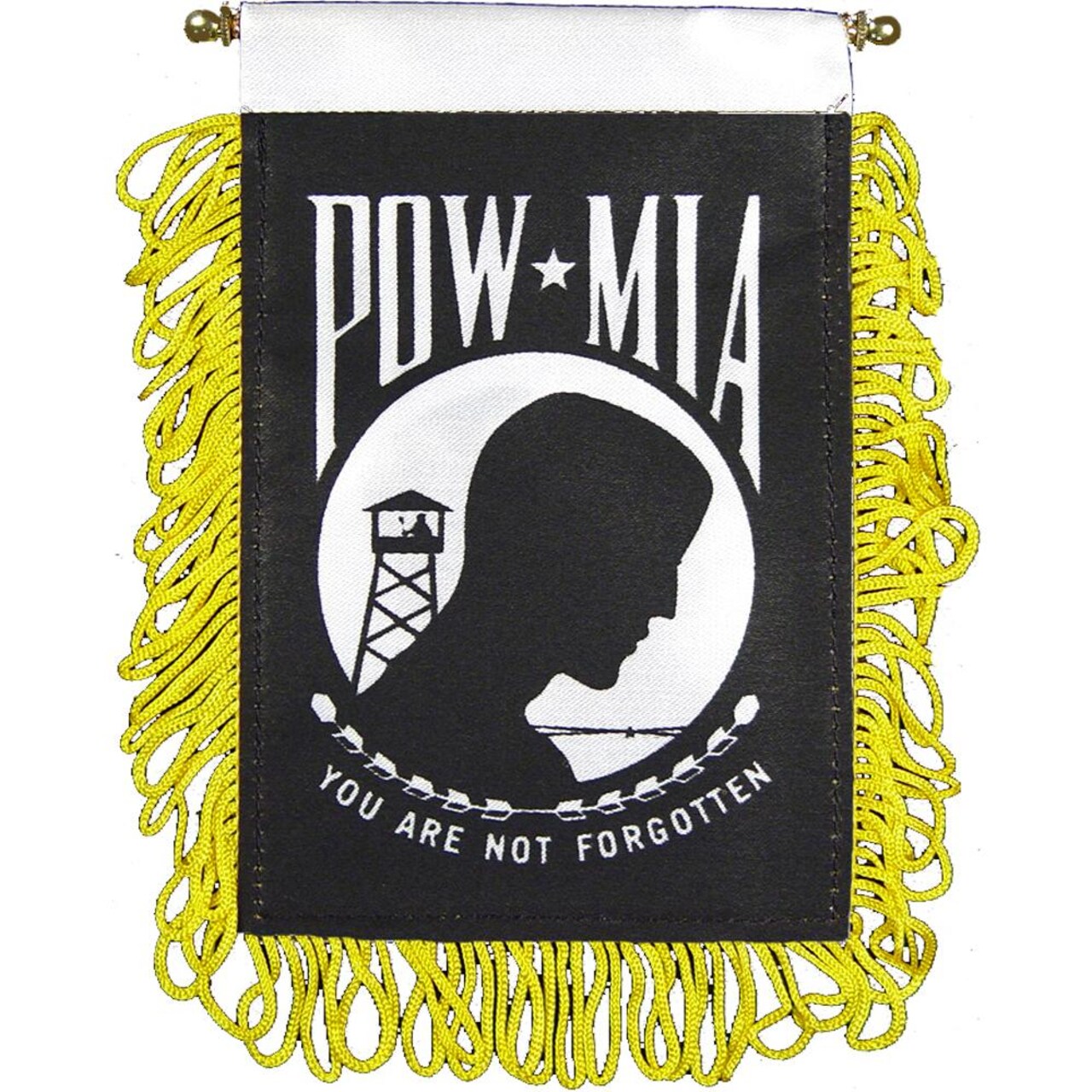 POW MIA Flag Mini Banner 3&#x22; x 5&#x22;